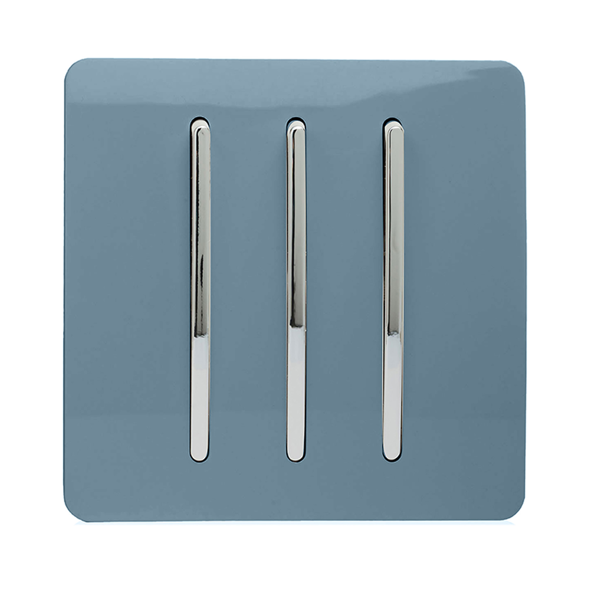 ART-SS6SK  3 Gang 2 Way 10 Amp Rocker Sky